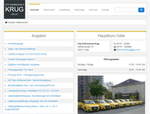Tablet Screenshot of city-fahrschule-krug.de